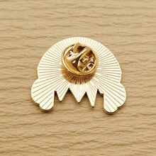 1 件音樂是我的生活胸針琺瑯徽章珠寶禮品鋅合金鍍金 - 彩色 - 查看 2