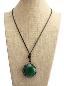 1pc Red Heart Shaped 3D Pendant Black Cord Necklace For Women, Simple & Fashionable Valentine's Day Gift Valentines,Mom,Mother,Mother's Day,Gift - Red - View 9