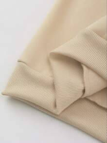 Personalized Hoodies, Mother's Day Gifts With Your Text/Name/Blessing, Family Party/Group Outfits, Holiday Gifts, Best Friend Gifts, Anniversary Gifts, Valentine's Day Gifts, Gifts For Her, Fall Clothes, Fall Tops, Women's Tops, Winter Women's Clothing. - Apricot - View 7