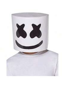 Máscara mitad para adultos de DJ Marshmello - Multicolor - Ver 2