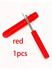 (1pc/2pcs/3pcs/4pcs) Plastic Seam Ripper, Sewing Seam Ripper, Cross Stitch Tool Seam Ripper, Small Seam Cutter, Sewing Tool Small Seam Ripper(Red, Blue, Green, Yellow And Random Colors Are Available)