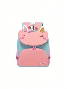 新款卡通獨角獸女童背包,學校書包