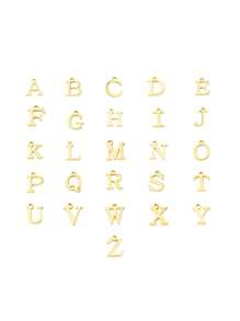 Letter Initial Necklace For Women Capital Cz A-Z Alphabet Gold Color Necklace Thick OT Buckle Choker Hip-Hop Jewelry