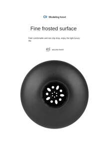 1 pieza Difusor para secador de pelo, tapa para secar y rizos, herramienta de accesorios universal para peinado - Negro - Ver 7