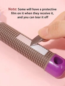 1 Stück atmungsaktive Haarbürste, Nass- & Trockenhaar Kamm, gebogene belüftete Bürste, Wildschweinborsten große gebogene Bürste, Haarstyling Bürste für Zuhause, geeignet für dickes, lockiges oder welliges Haar - Verschiedenfarbig - Übersicht 11