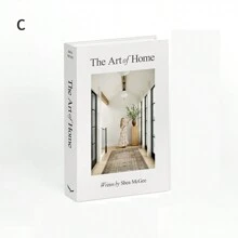 1 件/2 件/3 件/4 件现代仿英文书道具、家居装饰品、创意展示书