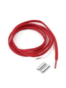 1 Pair Non Tying Metal Capsule Elastic Shoelace Buckle Accessory, Semi-Circular Elastic Non Tying Elastic Slouchy Shoelace (Shoelace With Carrying Buckle)-Easy-Clip No-Tie Elastic Shoelaces With Metal Capsule Buckles, Stretchy & Secure For Sneakers And Boots Shoe Laces Wedges Shoes For Women - 4pcs - View 6