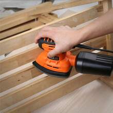 40pcs Sanding Sheets Hook And Loop Mouse Sanding Pads Sander Paper Triangle Discs - 60#/80#/120#/240# - 查看 3