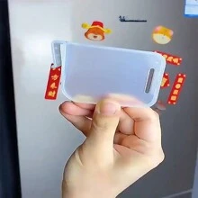 8片装家用冰箱小隔板，日式创意分类收纳，可自由组合隔板，塑料制品可能因运输有轻微划痕（正常现象）。厨房用品 厨房配件 厨房工具 - 白色 - 查看 5