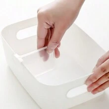 8片装家用冰箱小隔板，日式创意分类收纳，可自由组合隔板，塑料制品可能因运输有轻微划痕（正常现象）。厨房用品 厨房配件 厨房工具 - 白色 - 查看 7