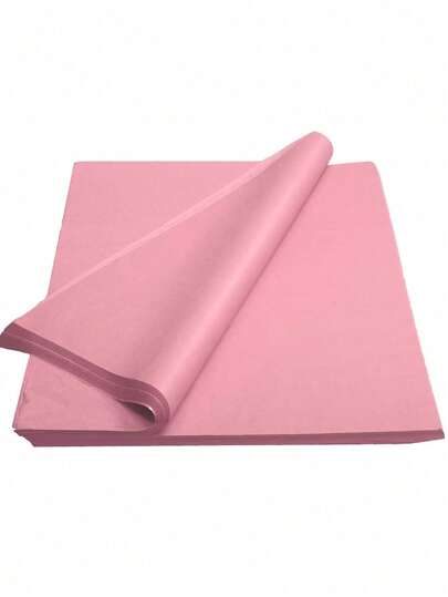10/30/100 纯色纸巾 - 粉色包装纸，散装，适用于婚礼、生日、DIY 项目、万圣节、圣诞节包装、手工艺品装饰