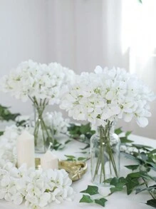 6pcs/12pcs/24pcs, 11.8in/30cm, Artificial Flower, Artificial Hydrangea Flower With Stems For DIY Party, Wedding, Home Decor, Tabletop Flower Bouquet - Multicolor - View 9