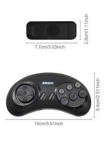 SG800 Wireless Game Console, Built-In 688-In-1 MD Games, HD Home TV Game Player - Multicolor - View 11