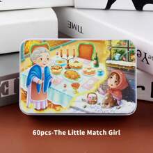 1 Box/60 Small Puzzle Pieces, Educational Early Education Toys, Small Puzzle Metal Boxes For Children's Intellectual Development, Wooden Puzzle Games With Puzzle Boards, Themed Puzzle Wooden Toys, Gifts For Boys And Girls In Kindergartens,Puzzle,Puzzles,Games - 60-piece Small Puzzle - View 28