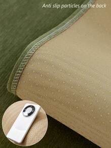 1pc Multi-Floral Patchwork Sofa Cover, Pet-Friendly Anti-Slip Couch Slipcover With High-End Feel, Soft Chenille For All Seasons - Green - View 9