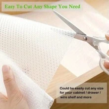 1roll Of Cabinet & Drawer Liner, Waterproof & Oilproof & Anti Dust Cuttable Mat For Kitchen, Refrigerator & Table, Easy Clean Dining Pad, Household Kitchen Tool, Eva Material  Decorations   Autumn Decor Festival Decor Room Decor Home Decor Fall Decor Bedroom Decor