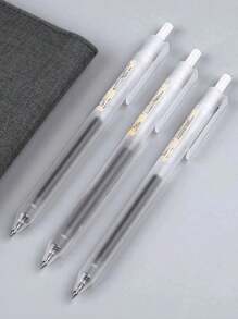 2/5/10 支/套中性笔套装，简易按压式中性笔，0.5mm 水笔，适合商务和办公使用