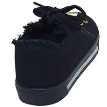 Children's Molekinha Women's Canvas Sider Casual Sneakers - 黑色 - 查看 4