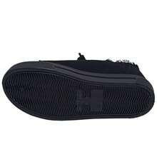 Children's Molekinha Women's Canvas Sider Casual Sneakers - 黑色 - 查看 5