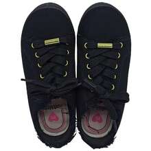 Children's Molekinha Women's Canvas Sider Casual Sneakers - 黑色 - 查看 8