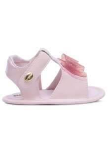 Baby Shoes For Children Nº 13 To 18 Women's Sandals For Girls Lace 01.40 - Màu Hồng baby - Xem 3