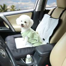 BingoPaw Large Soft Travel Dog Bed Washable Pet Puppy Car Seat Cushion Comfort Protector