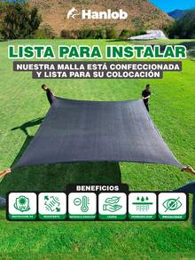 Black Shadow Mesh 5x5 M Rings