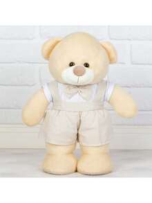 Teddy Bear Couple For Baby Shower Decoration, Baby Shower, Children's Room - 稻草 - 查看 3