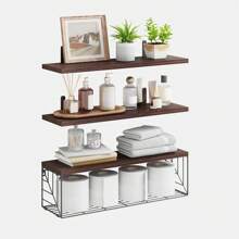 Kệ phòng tắm 3/5 tầng, Trang trí tường, Kệ nổi gắn tường, Kệ phòng tắm trên bồn cầu có lan can kim loại, Trang trí kệ tường phòng, Kệ lưu trữ giấy vệ sinh Farmhouse, Cho phòng tắm, Phòng khách, Phòng ngủ, Lưu trữ và trang trí tường bếp, Trang trí phòng Trang trí phòng tắm Nhà Tổ chức phòng tắm Mùa hè Trở lại trường - Nhiều màu - Xem 14