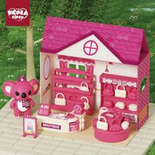 Diary Simulation: Home, Bakery, Store, Supermarket, Cardboard House, Dollhouse Scene, Mini Toy - Multicolor - View 11