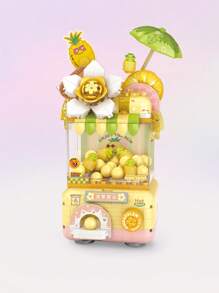 LOZ 积木迷你拼图玩具、可爱食物分配器、儿童生日礼物、书桌装饰、男孩和女孩的学习用品 - 彩色 - 查看 13