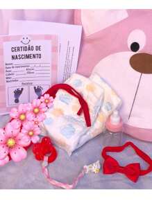 Reborn Baby Doll Realistic Silicone Girl Promotion - 紅色 - 查看 2
