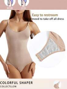 Shapewear de una pieza para mujer para levantar las caderas, levantador de barriga, realce del busto, shapewear de corsé de alta elasticidad y piel amigable, faja reductora de postparto