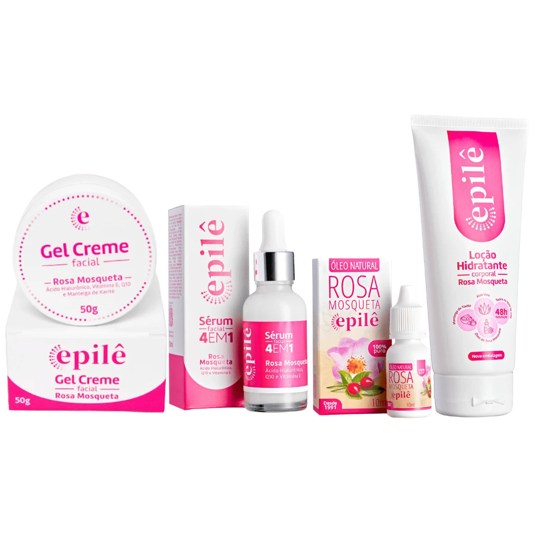 Rugól Rosehip Complete Kit Moisturizing Lotion + Cream Gel + 4 In 1 Serum + Natural Oil - Rugól - Xem 1