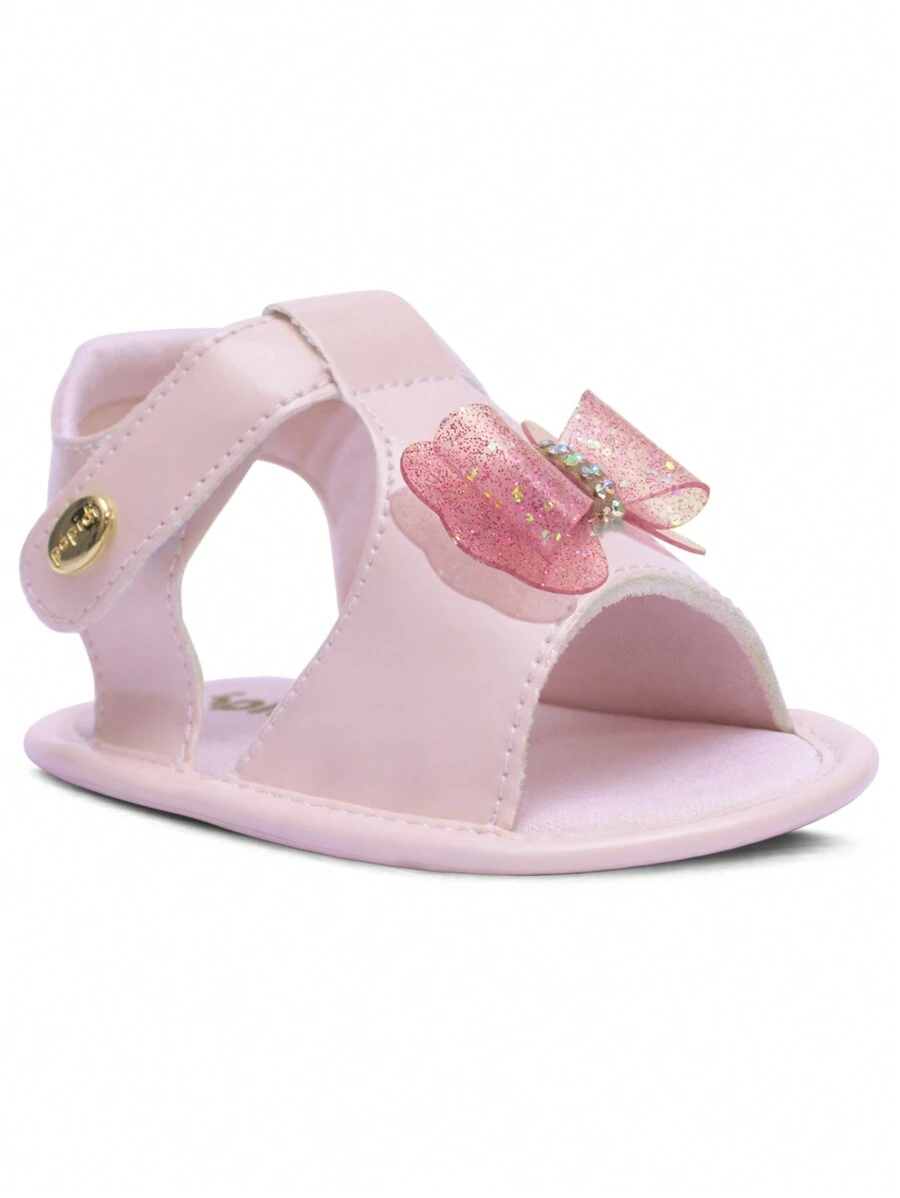 Baby Shoes For Children Nº 13 To 18 Women's Sandals For Girls Lace 01.40 - Màu Hồng baby - Xem 1