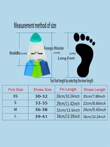 1pc Unisex Swim Fins For Free Swimming Training, Professional Short Flippers Snorkeling Diving Equipment, Beach Essentials, Beach Accessories, Pool Float - Candy Purple - View 3