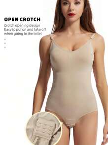 Shapewear de una pieza para mujer para levantar las caderas, levantador de barriga, realce del busto, shapewear de corsé de alta elasticidad y piel amigable, faja reductora de postparto