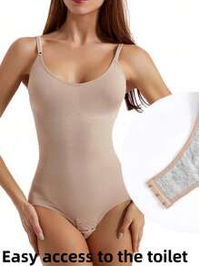 Shapewear de una pieza para mujer para levantar las caderas, levantador de barriga, realce del busto, shapewear de corsé de alta elasticidad y piel amigable, faja reductora de postparto