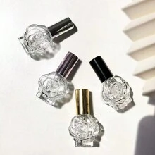 3pcs 10ML Rose Flower Glass Spray Perfume Bottles, Empty Glass Bottles For Perfume Decanting, Portable - Bottle - View 6