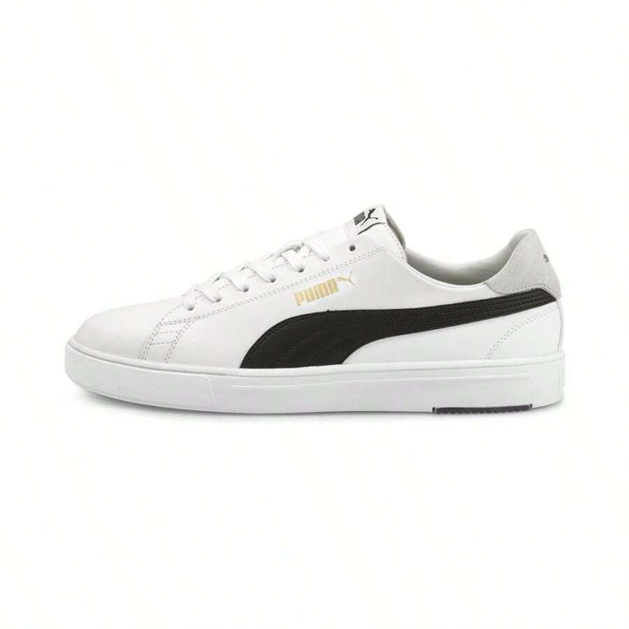 Men's Serve Pro Lite Sneakers - white/black/team gold - View 1