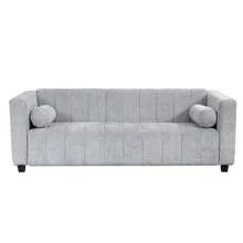 Modern Sofa In High Quality Chenille Fabric For Living Room And Bedroom, (Light Grey) - Light Gray + Polyester + 3 Seat - View 1