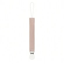 1 件双层皱褶面料时尚印花婴儿奶嘴夹和不锈钢奶嘴夹，适合日常使用 - 彩色 - 查看 14