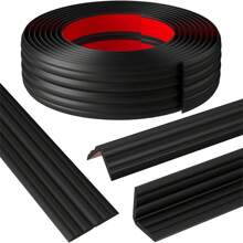 1roll 4x200cm Wall Corner Protector, Inside & Outside Self Adhesive Wall Corner Guard&Edge Protector, Flexible Vinyl Corner Moulding Trim Caulk Strip, Peel And Stick Trim For Ceiling - Multicolor - View 8
