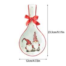 Nordic Stitching Santa Claus Bowls And Plates Tableware Set Embossed Sealed Jar Spice Jar Western Ceramic Flat Plate Cup Christmas Tableware Set,School Supplies
