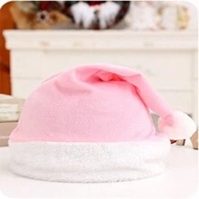 1 pièce Nouveau chapeau de Noël à la mode, accessoire décoratif pour fête de Noël en tissu cristal doux pour adultes, Noël