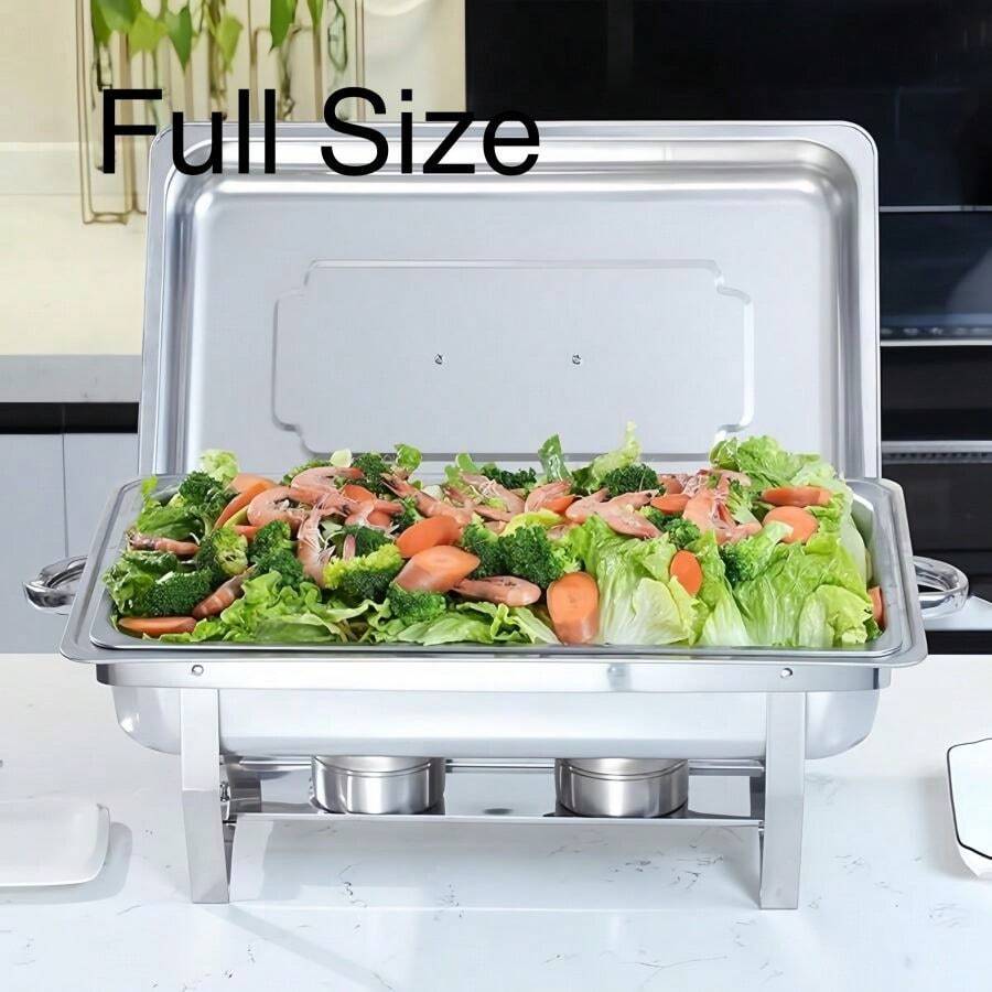Christmas Party Insulation Food Warmer, Stainless Steel Buffet Chafing
