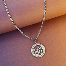 Couple Of Children Necklace Boy Girl Boys Girls Stainless Steel Rebouças Store 45 Cm Ref 0724-0704 - 2 cô con gái - Xem 2