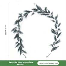 1 Stück Weihnachts-Kranz mit Winterkiefern, künstlicher Kiefern-Kranz mit Struktur, künstlicher Weihnachtskranz, grüner Kiefernkranz, künstlicher grüner Pflanzenkranz, saisonaler künstlicher Weihnachts-Kiefernnadel-Zypressen-Kranz für Innen- und Außendekorationen, geeignet für Tisch, Kamin, Wand, Innen- und Außenweihnachtsdekoration, realistischer Zedernkranz, Weihnachten