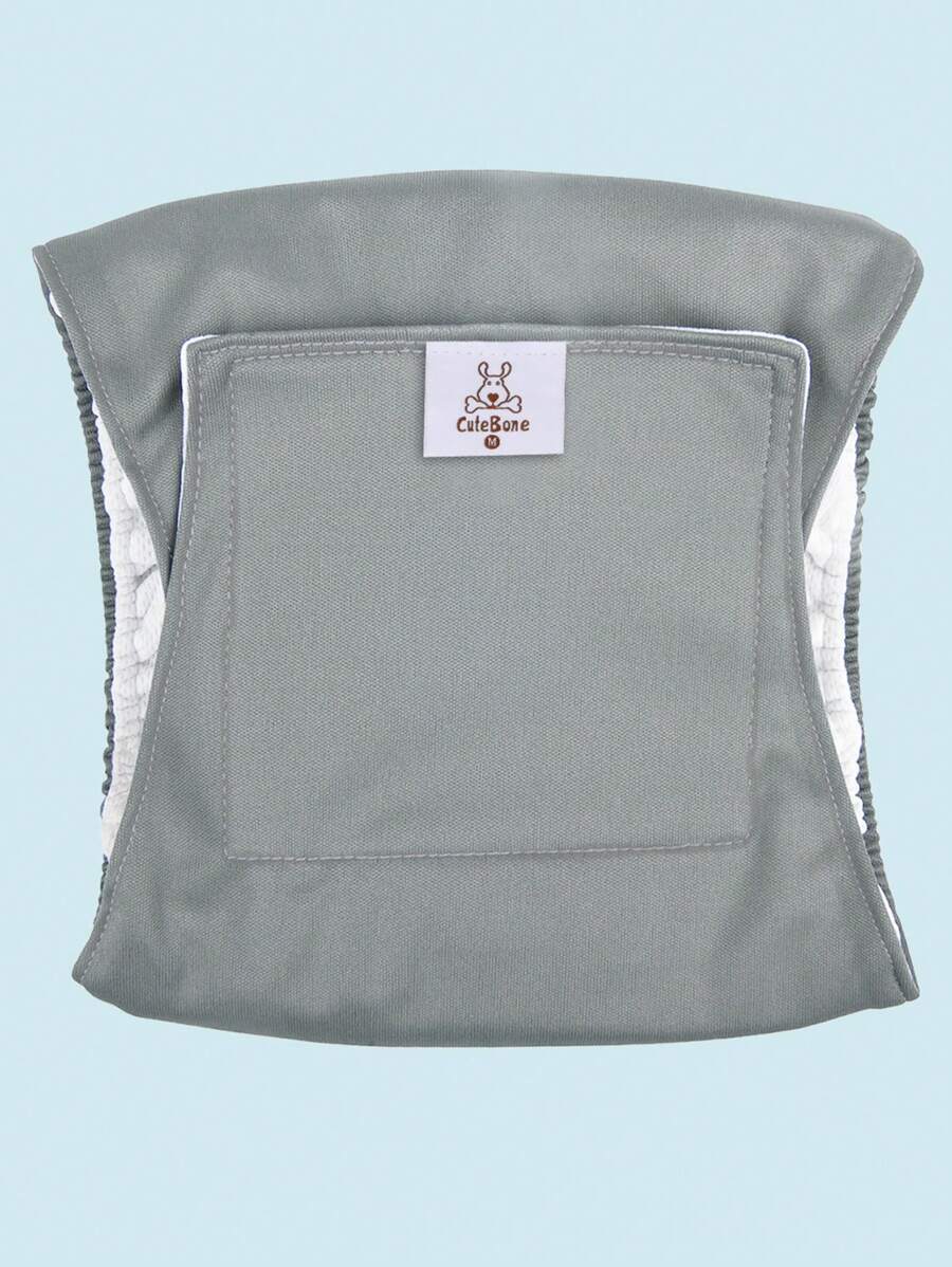 1pc Reusable Solid Color Male Dog Diaper
