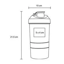 Cilindro Shaker Para Gym !vaso para proteina/shaker gym/shaker proteina/shaker/vaso shaker/vaso mezclador proteina/vasos para proteina - Verde - Ver 5